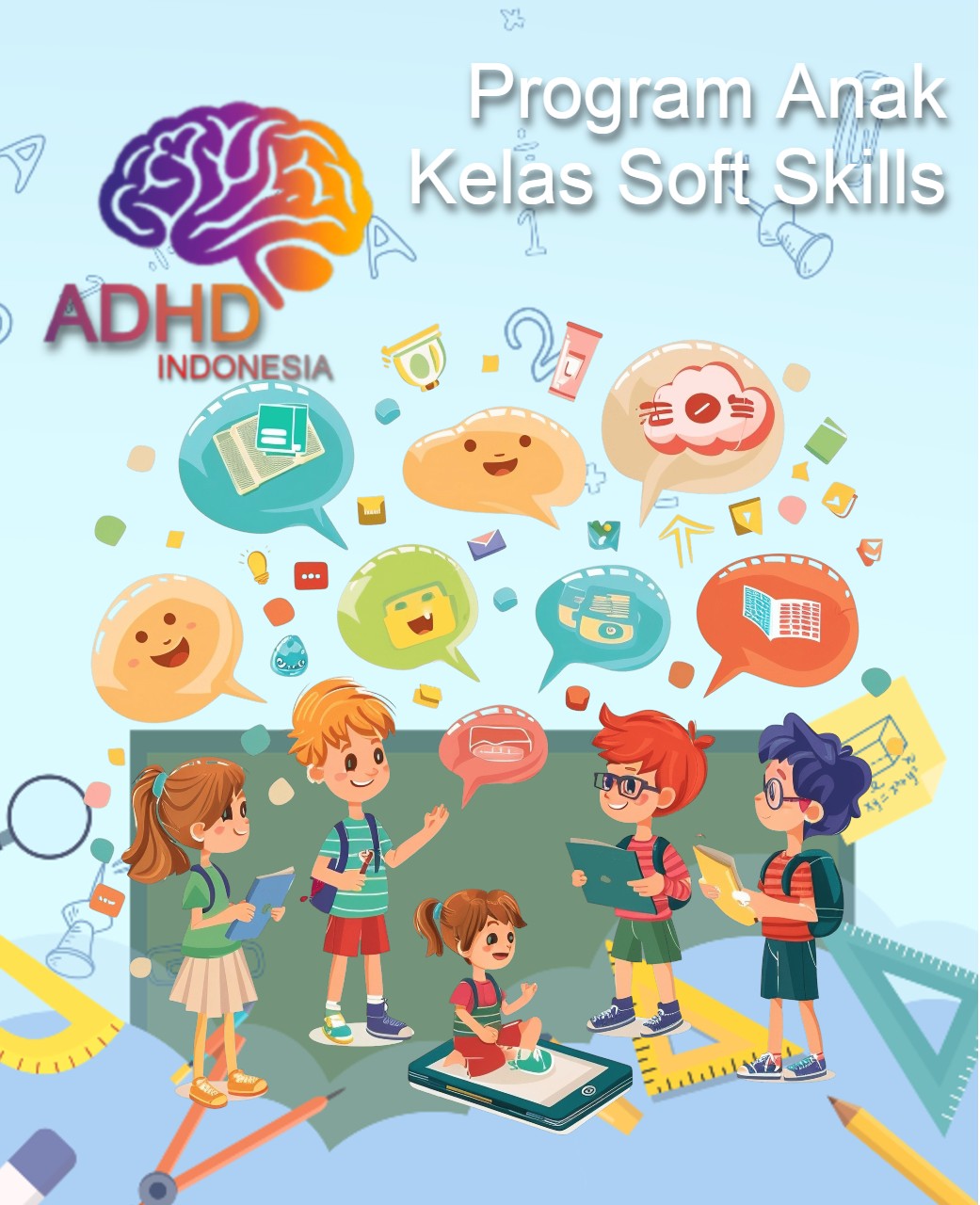 Program ADHD Indonesia Kabupaten Sorong Kelas Soft Skills Anak ADHD