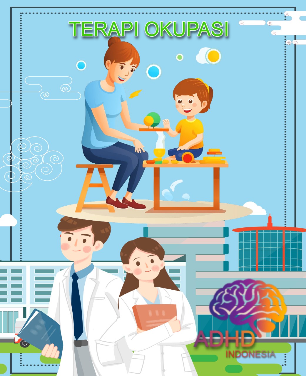 Rujukan untuk Terapi Okupasi untuk Anak ADHD Indonesia Kabupaten Sorong